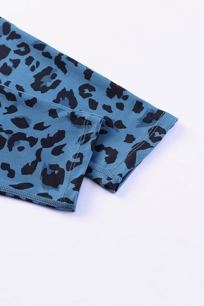 Leopard Print Wide Waistband Leggings – product image 9