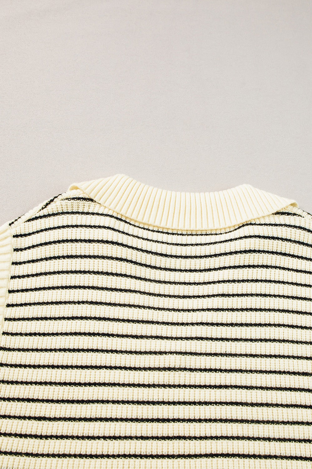 Striped Collared Neck Tank – product image 5