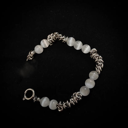 Ins Cold Wind Accessories Opal Stitching Senior Bracelet Women