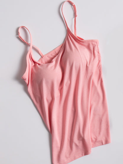 Scoop Neck Adjustable Strap Cami – product image 2