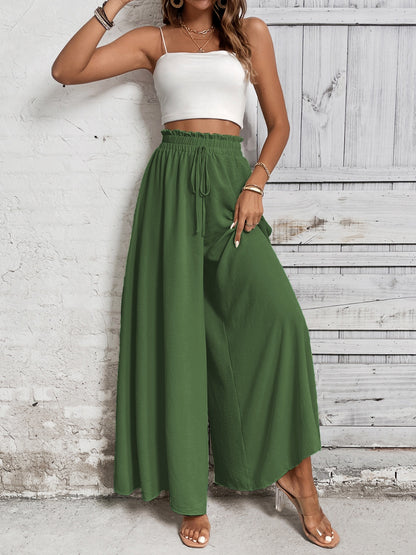 Tied High Waist Wide Leg Pants – product image 17