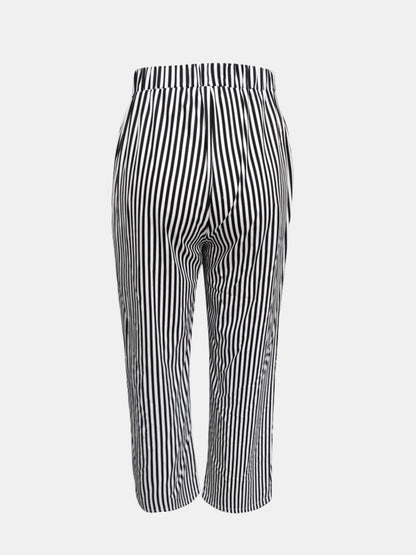 Striped Pants with Pockets – product image 9