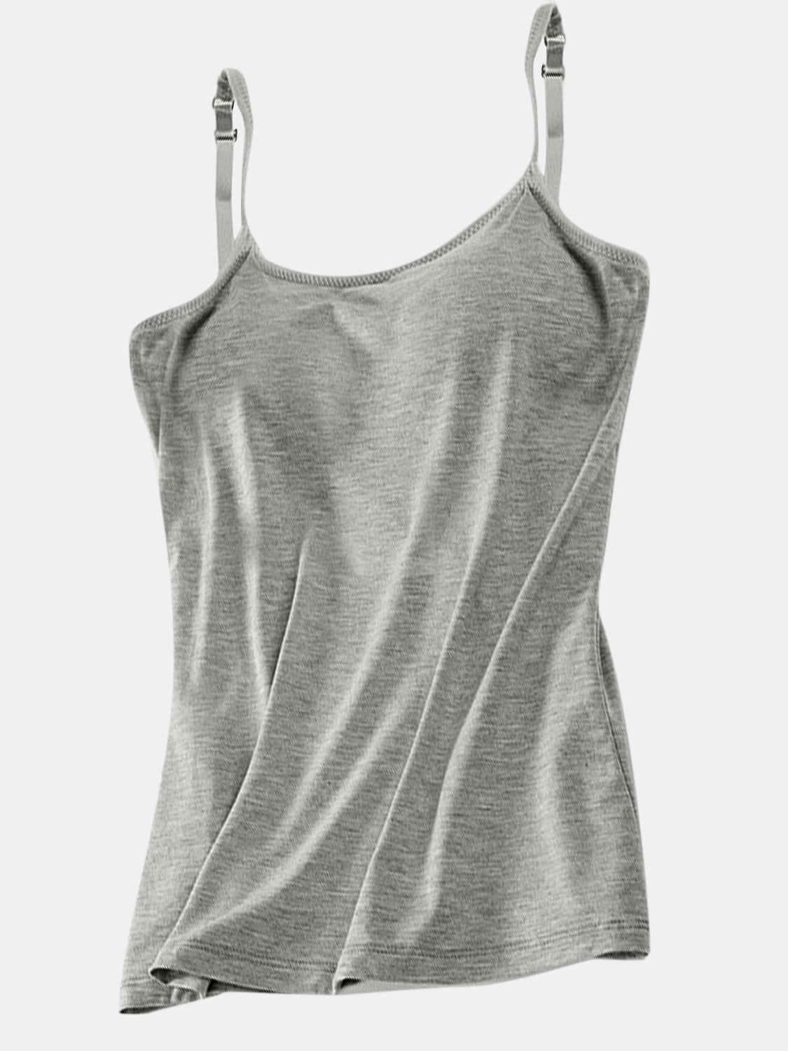 Scoop Neck Adjustable Strap Cami – product image 7