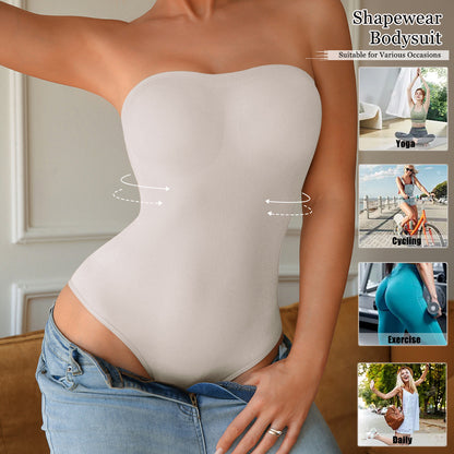 Womens Tummy-Control And Butt-Lifting One-Piece Shapewear
