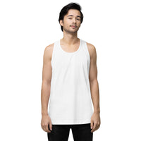 Who Do You Love Men’s premium tank top