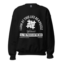 I Look At This Life As A Puzzle Upstormed Sweatshirt