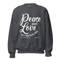 Peace And Love Upstormed Sweatshirt