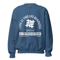I Look At This Life As A Puzzle Upstormed Sweatshirt