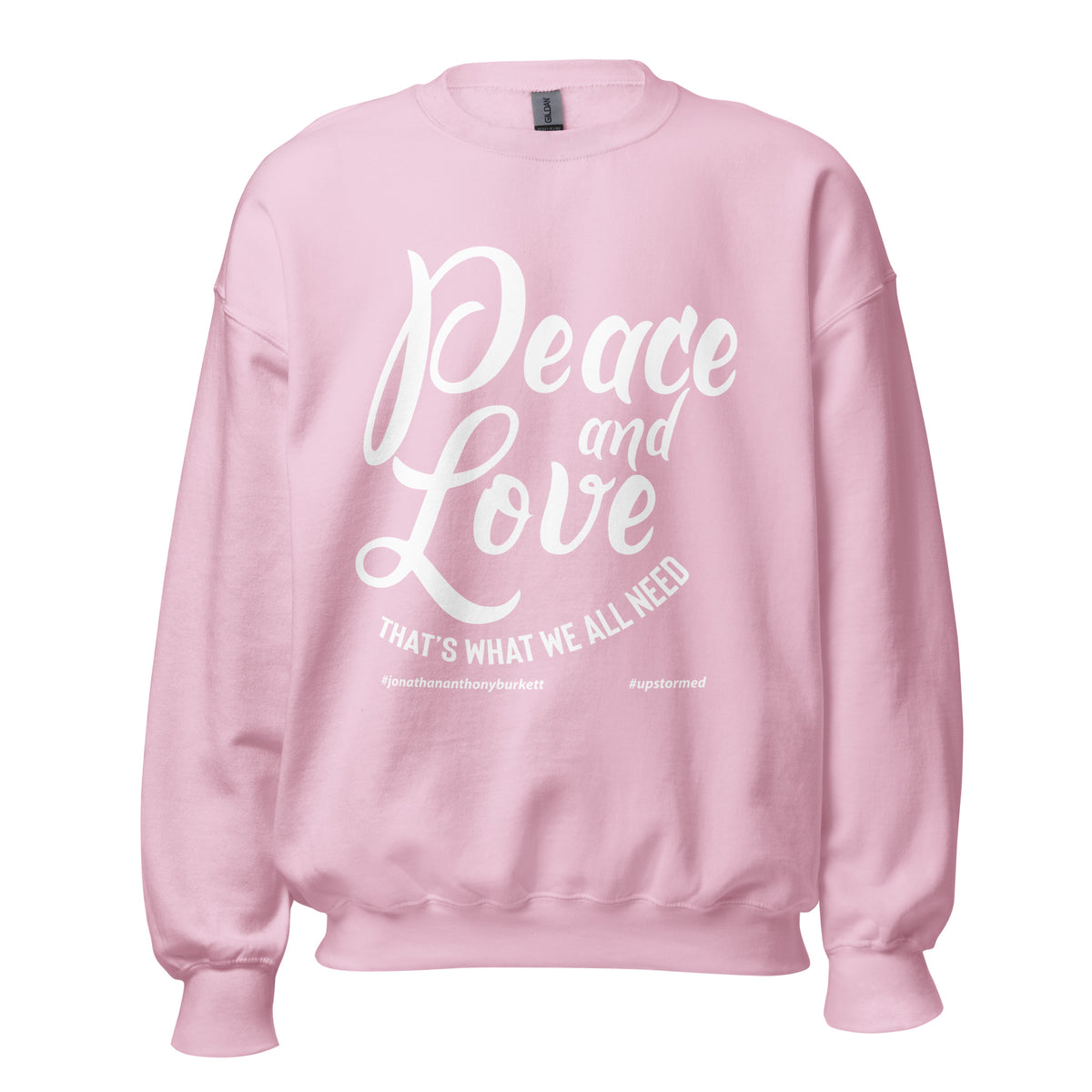 Peace And Love Upstormed Sweatshirt