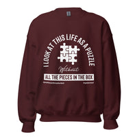 I Look At This Life As A Puzzle Upstormed Sweatshirt