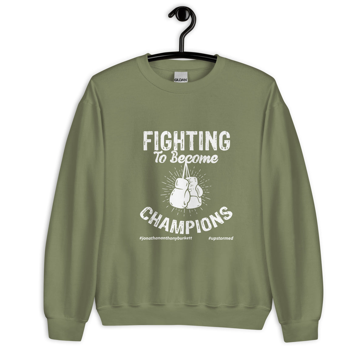 Fighting To Become Champions Upstormed Sweatshirt