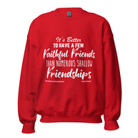 It’s Better To Have Few Faithful Friends Upstormed Sweatshirt