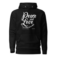 Peace And Love Upstormed Hoodie