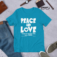 Peace And Love Upstormed T-Shirt