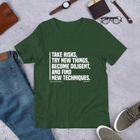 Take Risks, Try New Things Upstormed T-Shirt