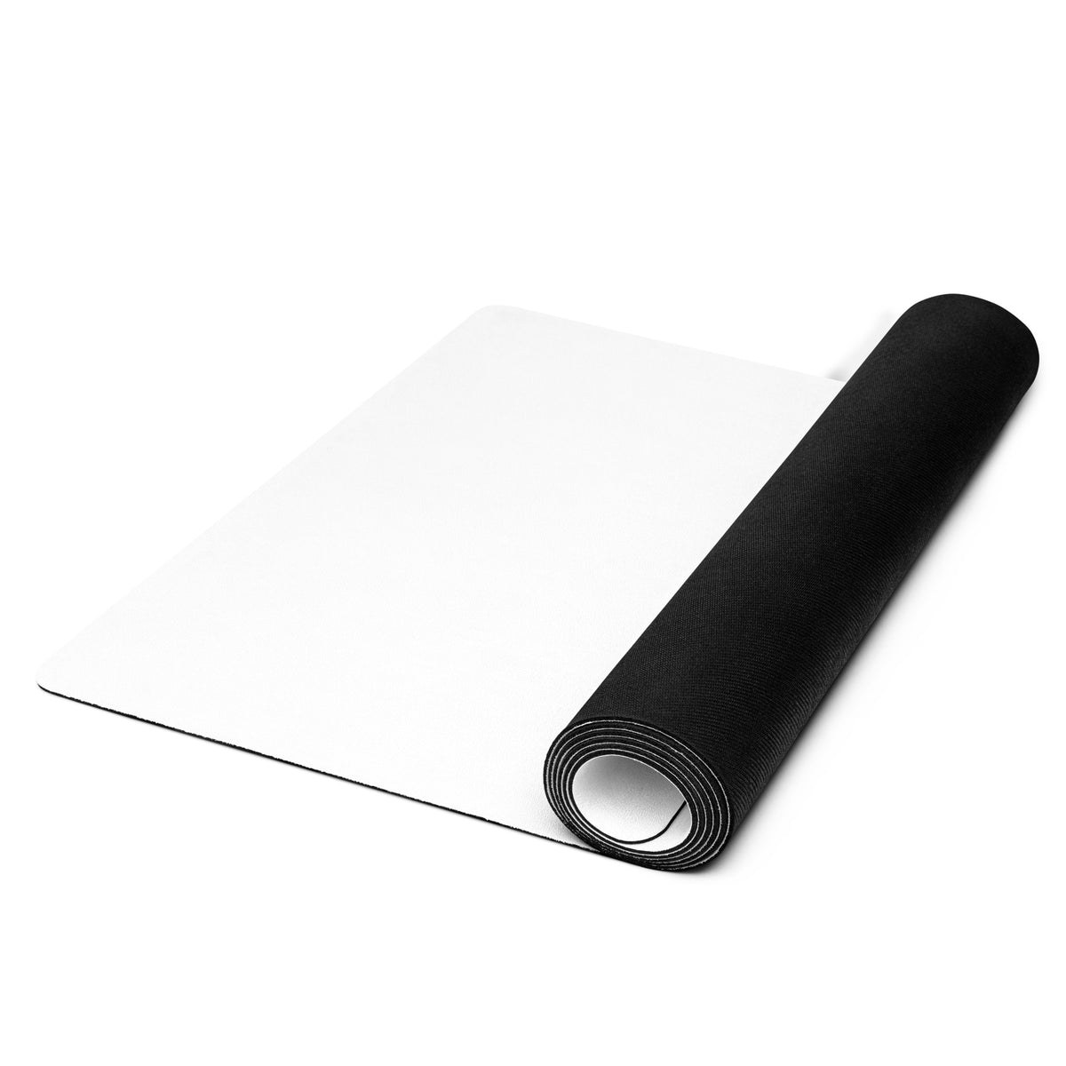 White Yoga Mat By Upstormed