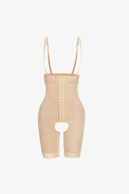 Full Size Hook-and-Eye Lace Trim Shaping Bodysuit – product image 10