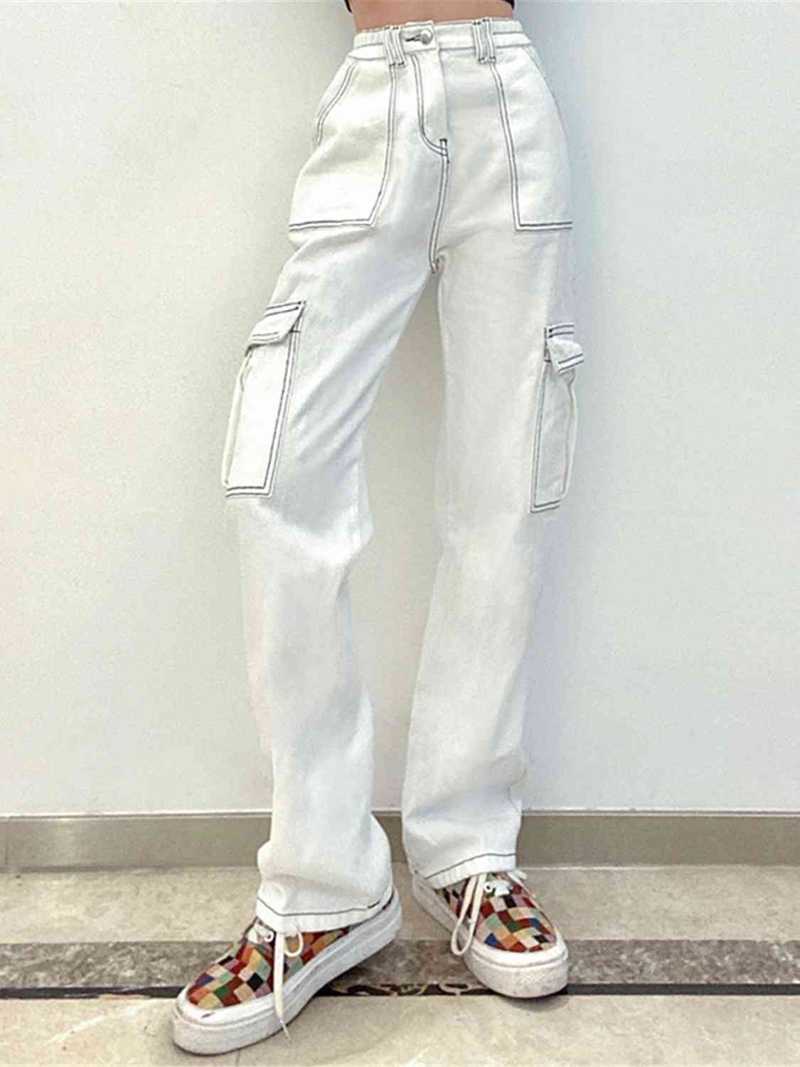 Straight Jeans with Pockets – product image 31