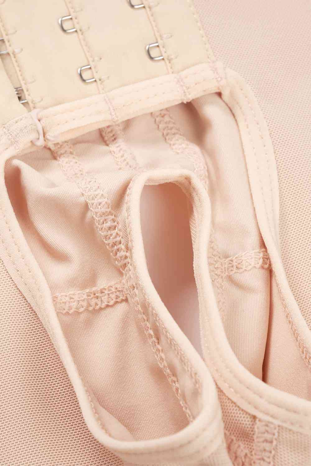 Full Size Hook-and-Eye Lace Trim Shaping Bodysuit – product image 14