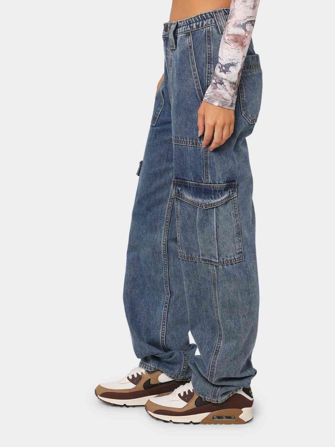 Straight Jeans with Pockets – product image 25
