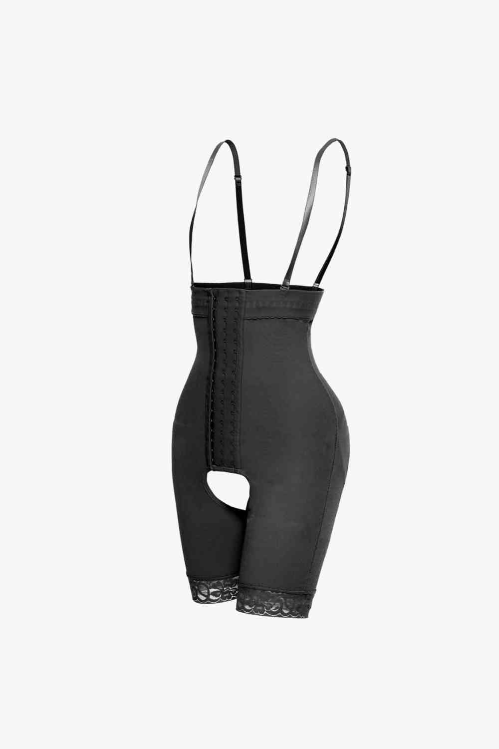 Full Size Hook-and-Eye Lace Trim Shaping Bodysuit – product image 5
