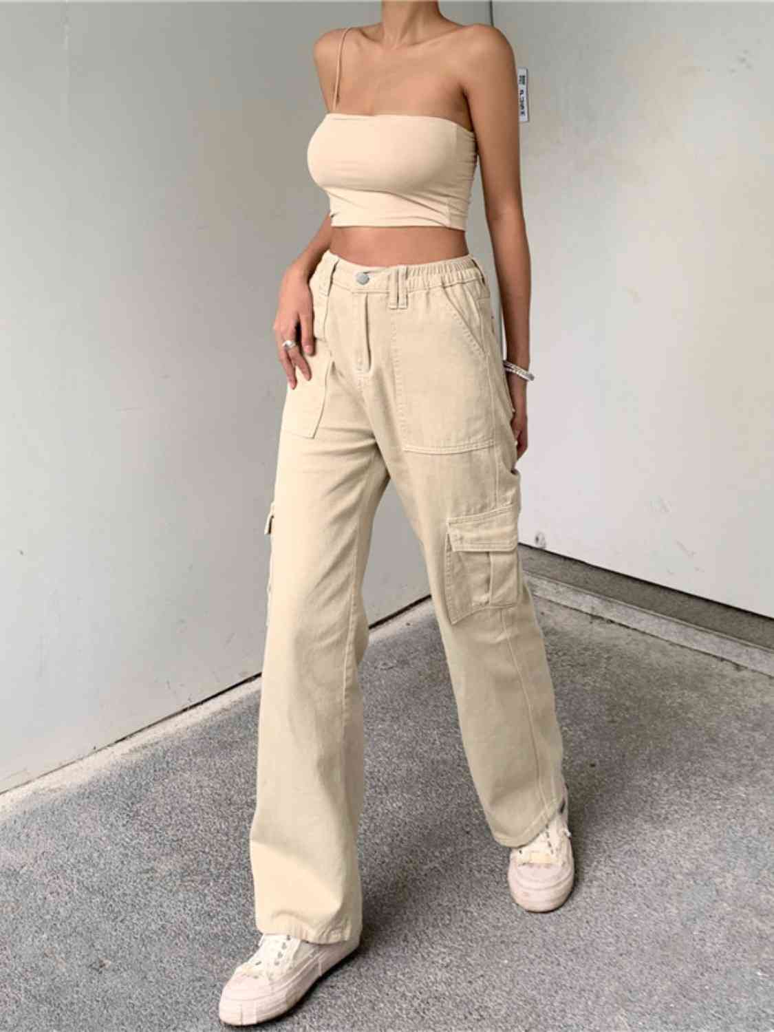 Straight Jeans with Pockets – product image 13