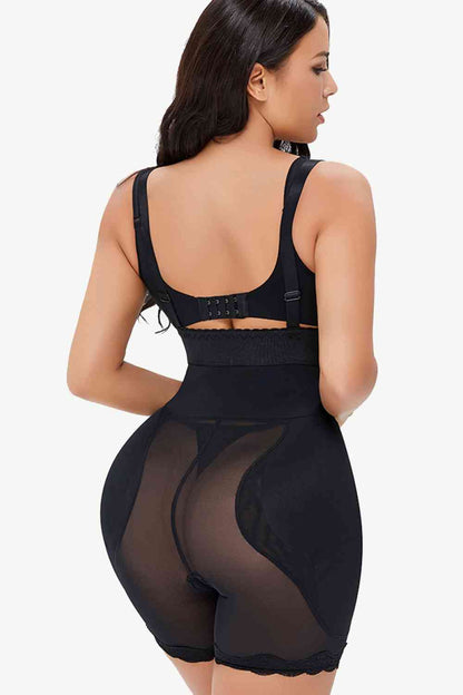 Full Size Spaghetti Strap Lace Trim Shaping Bodysuit – product image 2