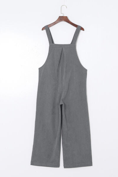 Pocketed Wide Leg Overall – product image 6