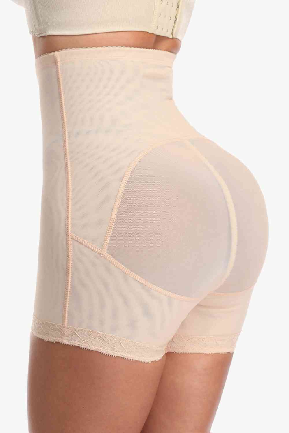 Full Size Hook-and-Eye Shaping Shorts – product image 3