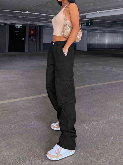 Straight Jeans with Pockets – product image 23