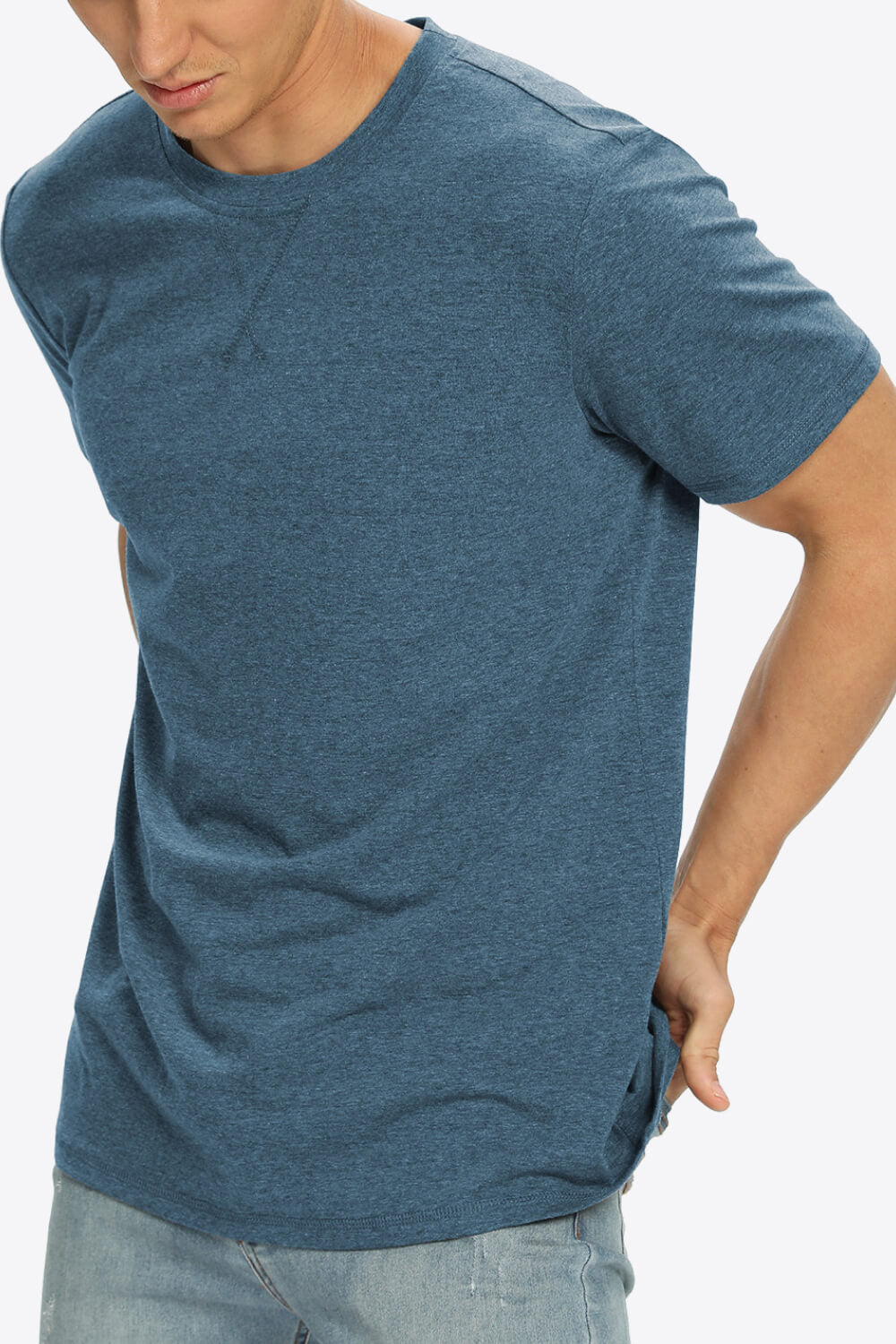 Round Neck Short Sleeve Tee