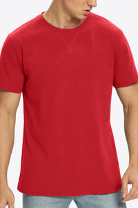 Round Neck Short Sleeve Tee