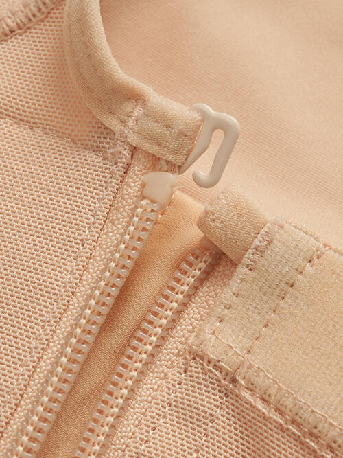 Full Size Side Zip Up Wide Strap Shapewear – product image 9