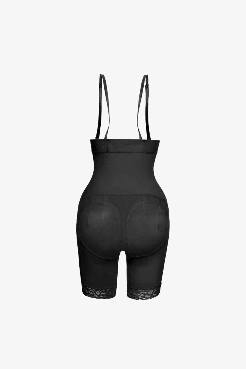 Full Size Hook-and-Eye Lace Trim Shaping Bodysuit – product image 6