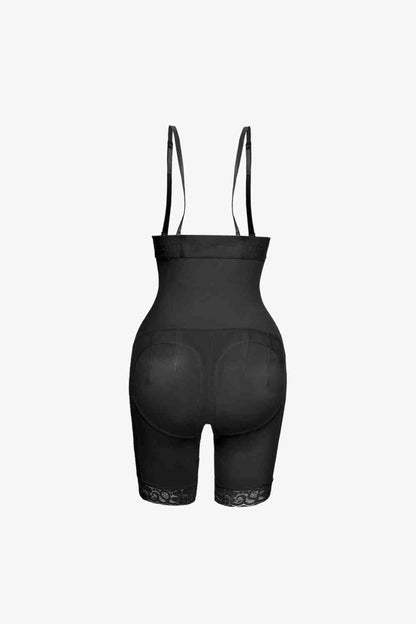 Full Size Hook-and-Eye Lace Trim Shaping Bodysuit – product image 6