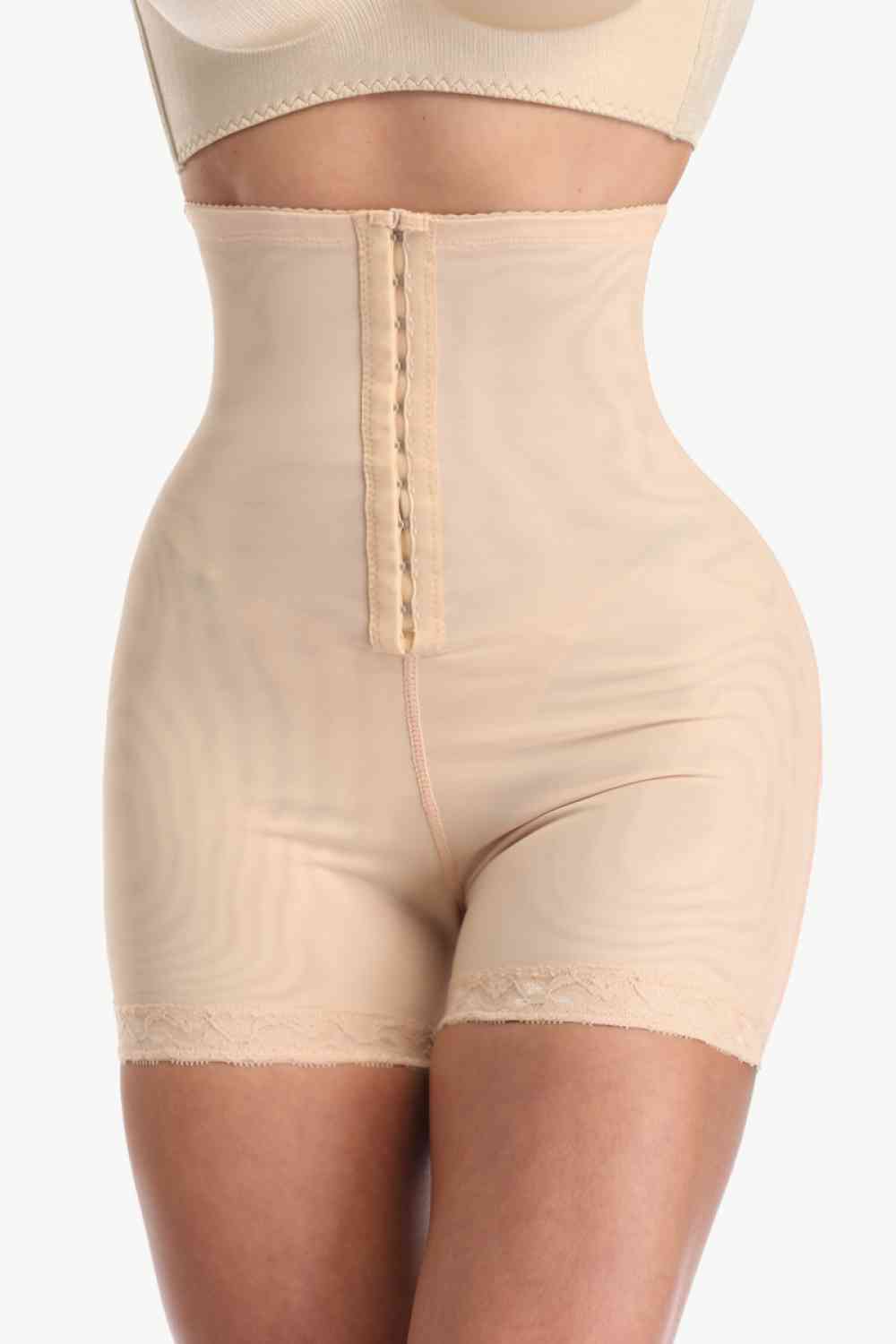 Full Size Hook-and-Eye Shaping Shorts – product image 2