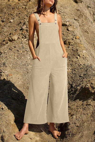 Pocketed Wide Leg Overall – product image 19