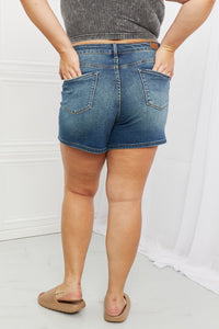 Judy Blue Amber Full Size Front Seam Shorts