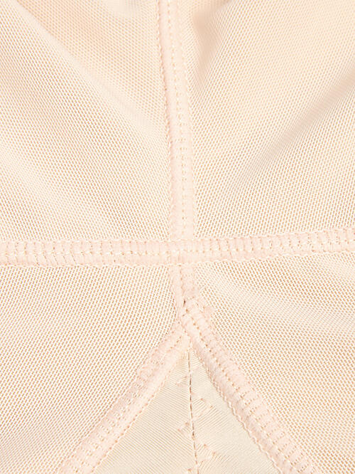 Full Size Zip Up Lace Detail Long Sleeve Shapewear – product image 17