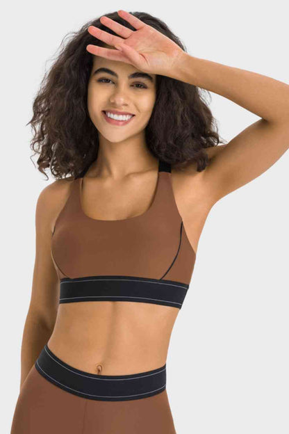 Contrast Sports Bra – product image 10