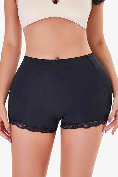 Full Size Lace Trim Shaping Shorts – product image 1