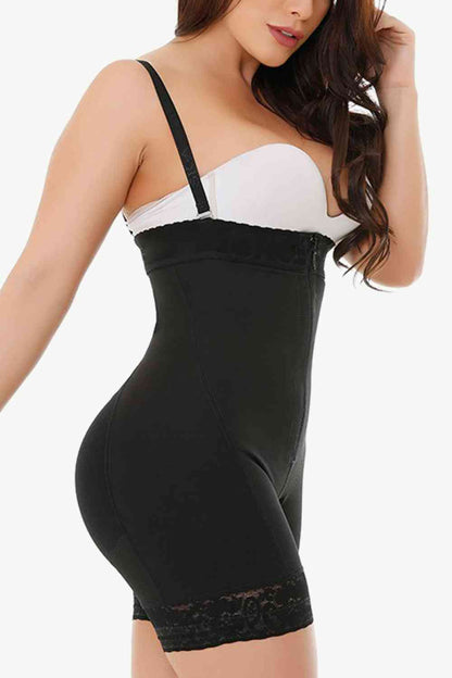 Full Size Zip Up Under-Bust Shaping Bodysuit – product image 3