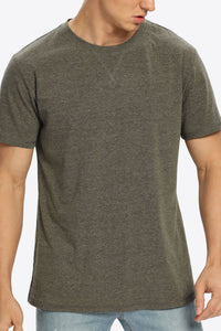 Round Neck Short Sleeve Tee