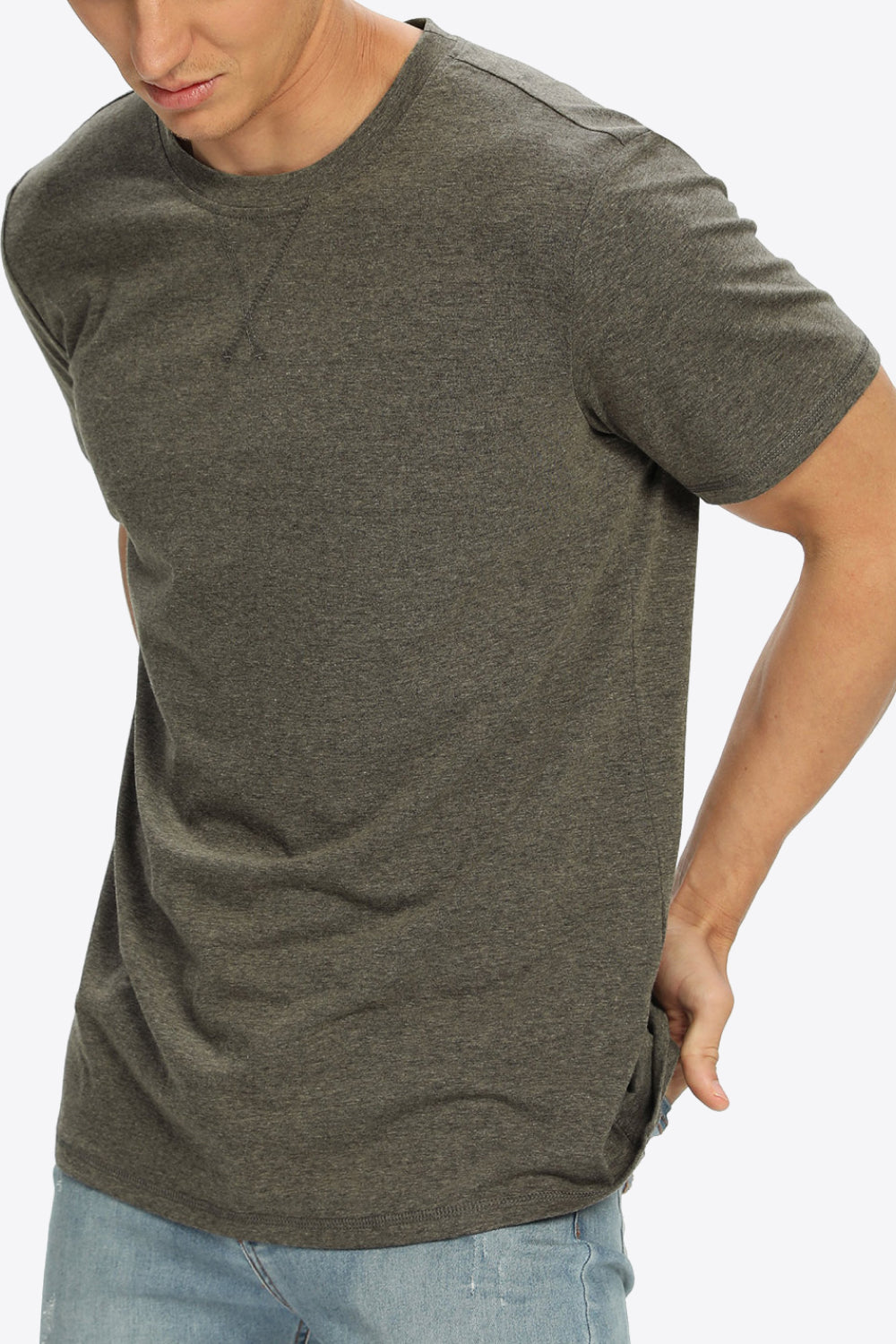 Round Neck Short Sleeve Tee