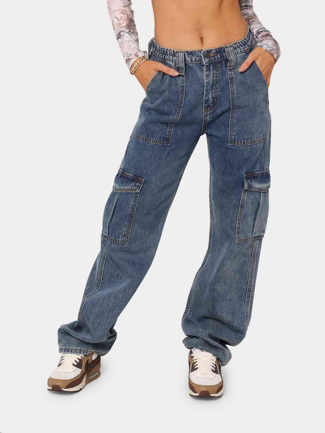 Straight Jeans with Pockets – product image 24