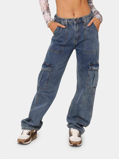 Straight Jeans with Pockets – product image 24