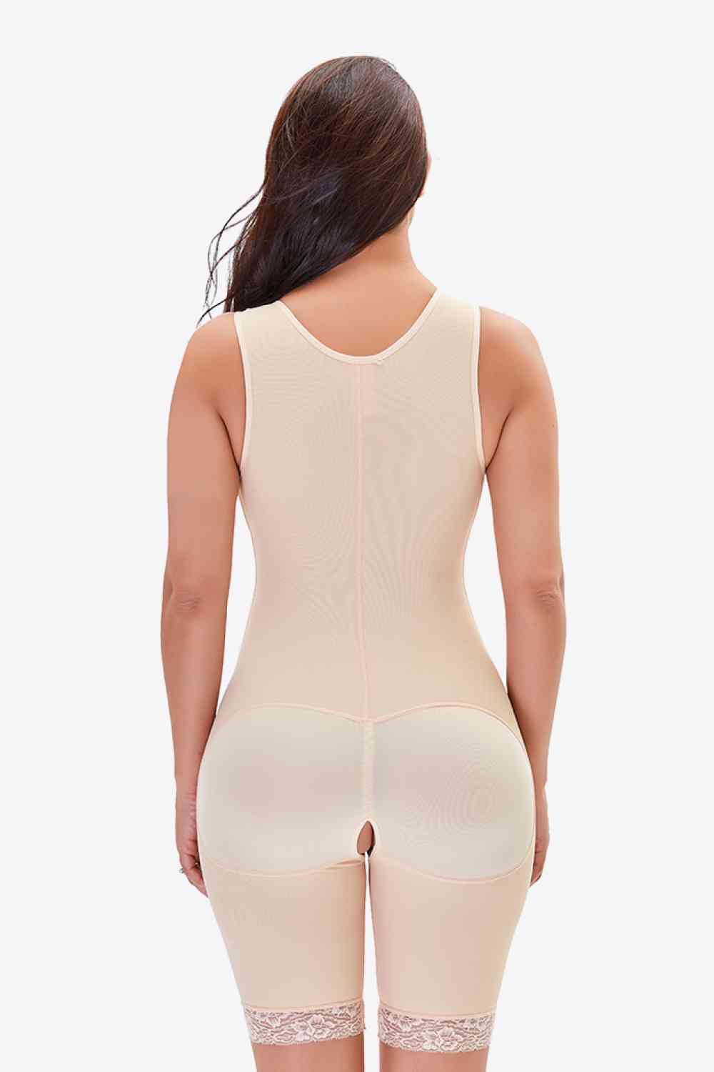 Full Size Lace Trim Shapewear with Zipper – product image 2