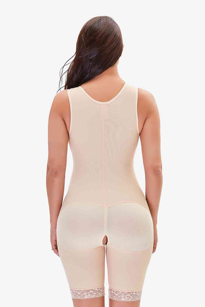 Full Size Lace Trim Shapewear with Zipper – product image 2