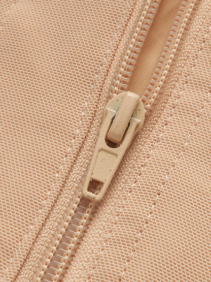 Full Size Side Zip Up Wide Strap Shapewear – product image 11