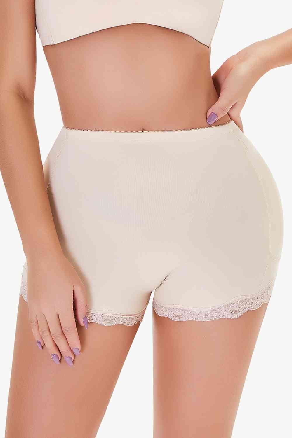 Full Size Lace Trim Shaping Shorts – product image 7